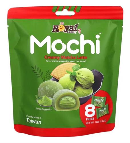 ROYALFAMILY MOCHI BUBBLE MILK TEA 24x120g