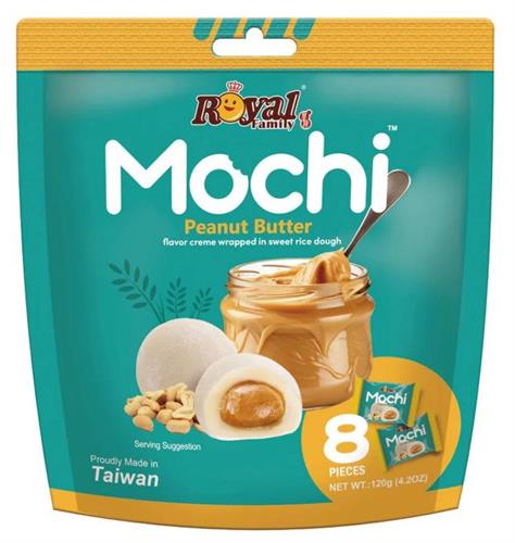 ROYALFAMILY MOCHI BUBBLE MILK TEA 24x120g