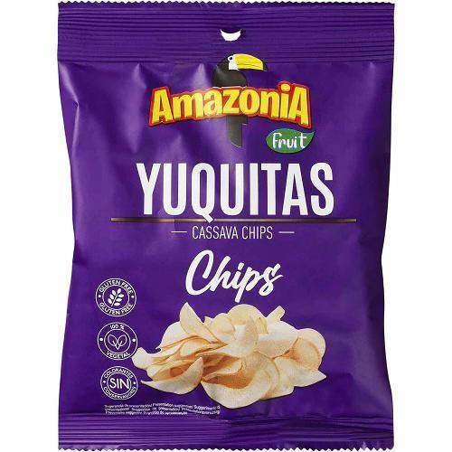 AMAZONIA YUQUITAS CASSAVA CHIPS - SNACK ALLA MANIOCA 15x57g*