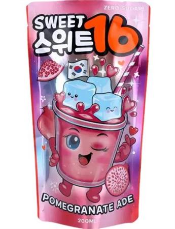 SWEET 16 POMEGRANATE ADE - BEVANDA AL GUSTO PERA 50x200ml *