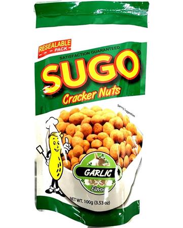 SUGO CRACKER NUTS GARLIC - SNACK DI ARACHIDI 24x100g