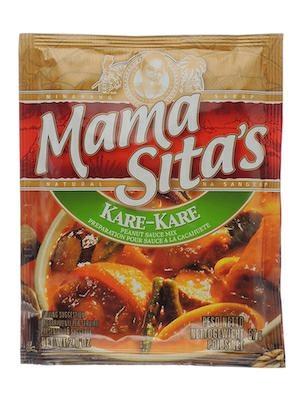 MAMA SITA KARE-KARE PEANUT SAUCE MIX 72x57g