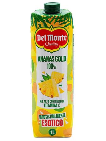 DEL MONTE PINEAPPLE GOLD - SUCCO D'ANANAS 8x1L *