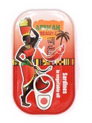 AFRICAN BEAUTY SARDINESS RED (REGULAR) 50x125g