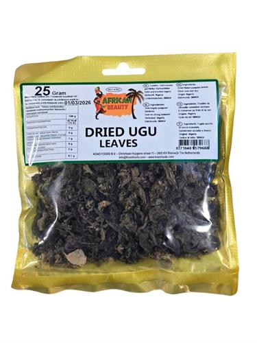 AFRICAN BEAUTY UGU LEAVES 20x25g