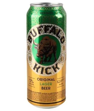 BUFFALO KICK LAGER BIRRA 5% 24x500ml *
