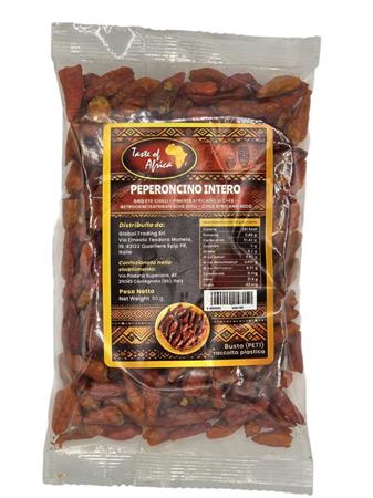 TASTE OF AFRICA BIRD EYE CHILI PEPERONCINO INTERO 40x50g *