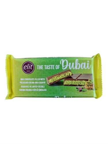 ELIT DUBAI CHOCOLATE - TAVOLETTE DI CIOCCOLATO (12pz) 12x1,08kg*