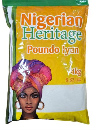 NIGERIAN HERITAGE POUNDED YAM - FUFU DI IGNAME 4kg