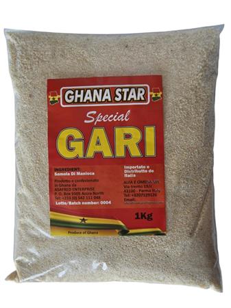 GHANA STAR GARI BIANCO - FARINA DI MANIOCA 20x1kg *
