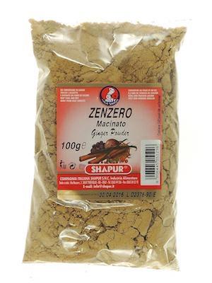 SHAPUR ZENZERO MACINATO 25x100g*