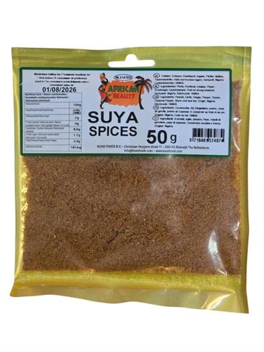 AFRICAN BEAUTY SUYA SPICES 20x50g