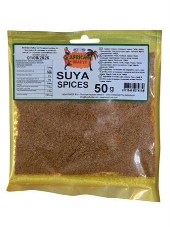 AFRICAN BEAUTY SUYA SPICES 20x50g