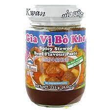 POR KWAN GIA VI BO KHO - CONDIMENTO AL MANZO PICCANTE 24x225g