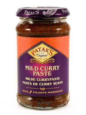 PATAK'S CURRY PASTE (MILD / HOT / EXTRA) - CURRY IN PASTA 6x283g *