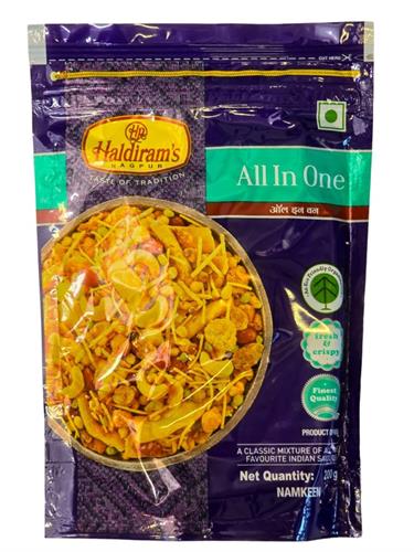 HALDIRAM ALL IN ONE - SNACK SALATO 80x200g*