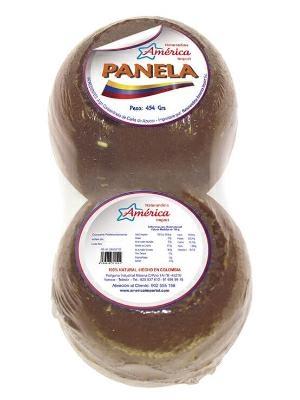 AMERICA PANELA FRACCIONADA (2PZ) - ZUCCHERO DI CANNA 24x454g*