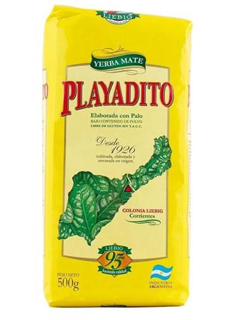 YERBA MATE PLAYADITO C/PALO 10x500g *
