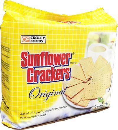 SUNFLOWER CRACKER PLAIN (10pack) 36x250g nd