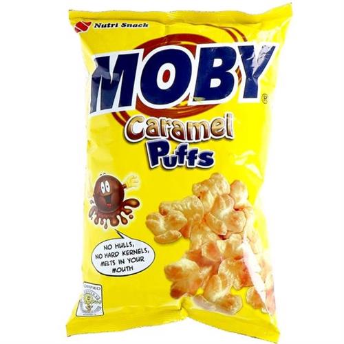 MOBY CARAMEL PUFFS - SNACK DOLCE 25x90g