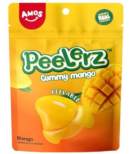 AMOS PEELERZ GUMMY MANGO - CARAMELLE GOMMOSE 24x65g