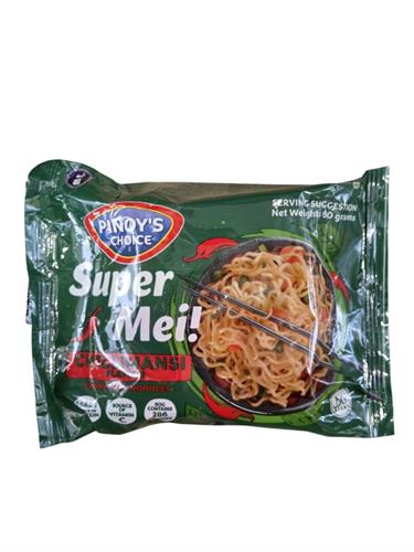 PINOY'S CHOICE NOODLES CHILLIMANSI - NOODLE ISTANTANEI 30x60g *
