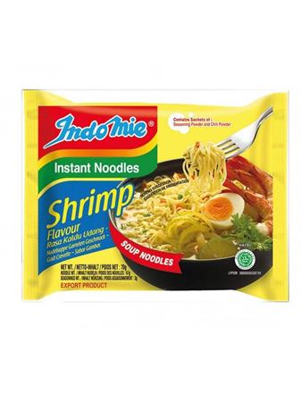 INDOMIE SHRIMP GAMBERETTI - INSTANT NOODLES 40x70g