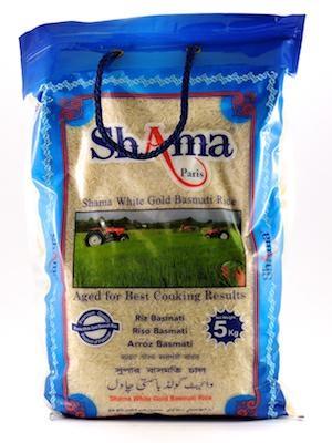 SHAMA WHITE GOLD RISO BASMATI 4x5kg