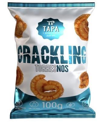 TAPA CRACKLING - COTENNE DI MAIALE FRITTE 18x100g *