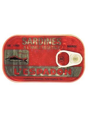 ESPADON ROSSO - SARDINES ALVEGETABLE OIL 50x125g ND