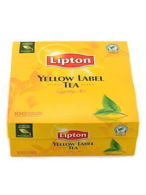 LIPTON YELLOW LABEL TE' BUSTINE (100 bags) 12x150g (ITA) *