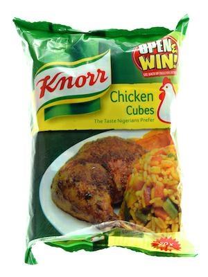 KNORR CUBES CHICKEN - CONDIMENTO IN DADO (BUSTA 48pz) 14/17x400g
