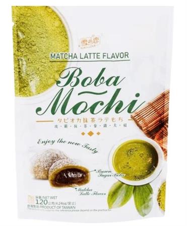 YUKI & LOVE BOBA MOCHI MATCHA LATTE - DOLCE RIPIENO 24x120g