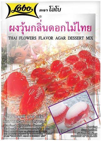 LOBO DESSERT MIX AGAR FLOWER - MIX PER GELATINA 12x115g