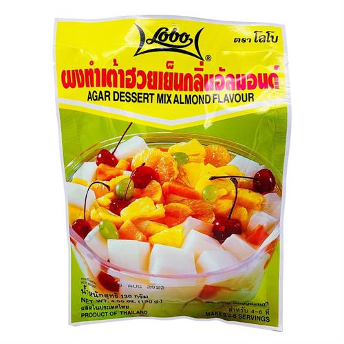 LOBO DESSERT MIX AGAR ALMOND - MIX PER GELATINA 12x130g