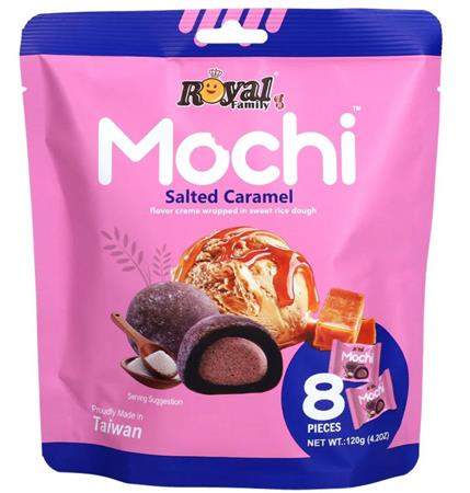 ROYAL FAMILY MOCHI SALTED CARAMEL 12x120g