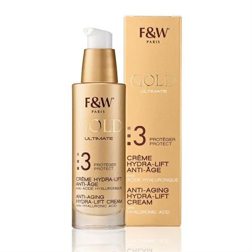 F&W GOLD (3) HYDRA LIFT ANTI AGE CREAM 24x50ml