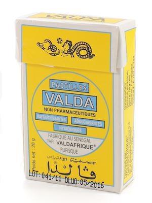 VALDA PASTILLES - CARAMELLE ALLA MENTA (25x)10x28g