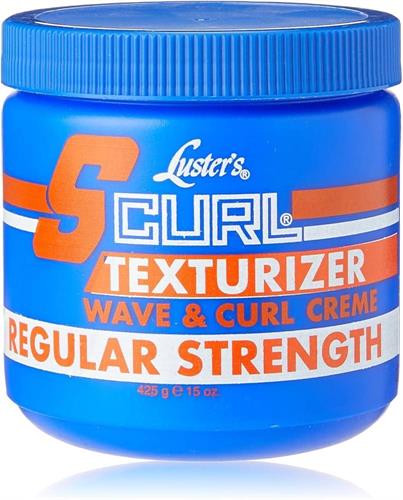 LUSTER SCURL CREME RELAXER REGULAR (BLUE JAR) 12x425g