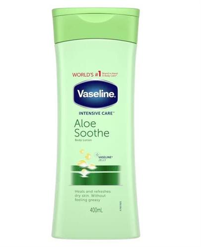 VASELINE ALOE VERA SOOTHING LOTION 6x400ml