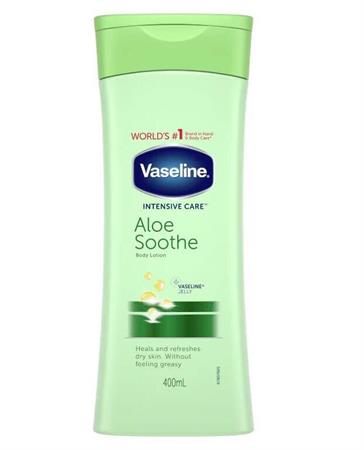 VASELINE ALOE VERA SOOTHING LOTION 6x400ml