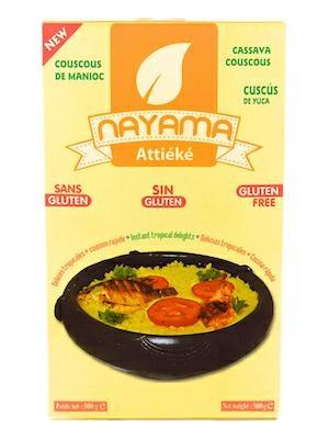 NAYAMA ATTIEKE CASSAVA COUSCOUS - CUSCUS DI MANIOCA 20x500g