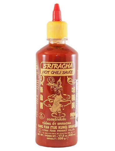 NANG FAH SRIRACHA HOT CHILLI SAUCE (GREEN) 12x450ml NUOVO