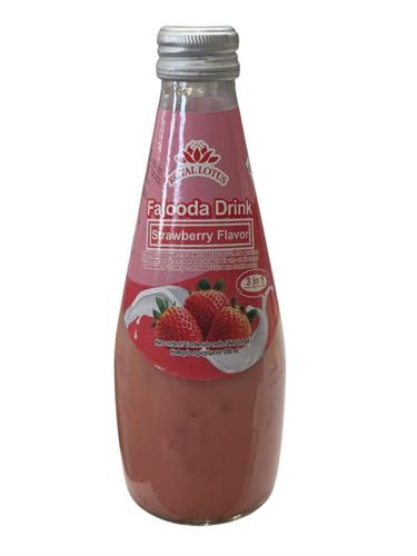 ROYAL LOTUS FALOODA STRAWBERRY - BEVANDA AL GUSTO FRAGOLA 24x290ml *