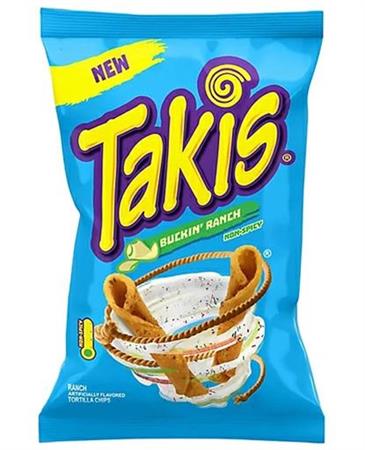 TAKIS BUCKIN RANCH - SNACK DI MAIS 18x100g *