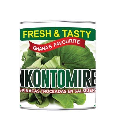 FRESH & TASTY NKONTOMIRE - FOGLIE DI TARO AL NATURALE 24x800g nd
