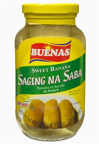 BUENAS BANANA IN SCIROPPO-SABA 24x340g *
