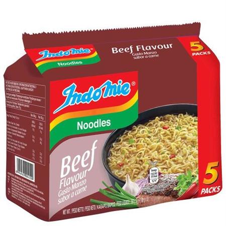 INDOMIE BEEF (5PACK) - NOODLES ISTANTANEI 8x375g*