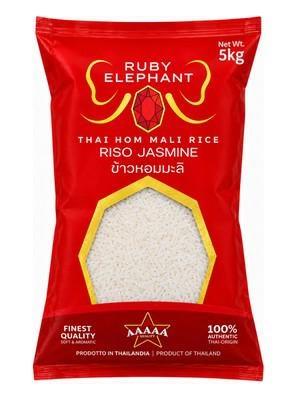 RUBY ELEPHANT THAI HOM MALI RISO JASMINE 4x5kg *