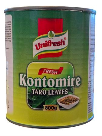 UNIFRESH NKONTOMIRE - FOGLIE DI TARO ALNATURALE 12x800g
